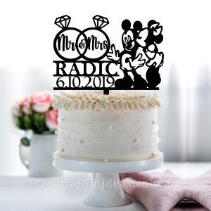 Mr & Mrs With Mickey Mouse