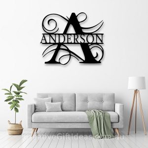 Personalised Family Name in Alphabet