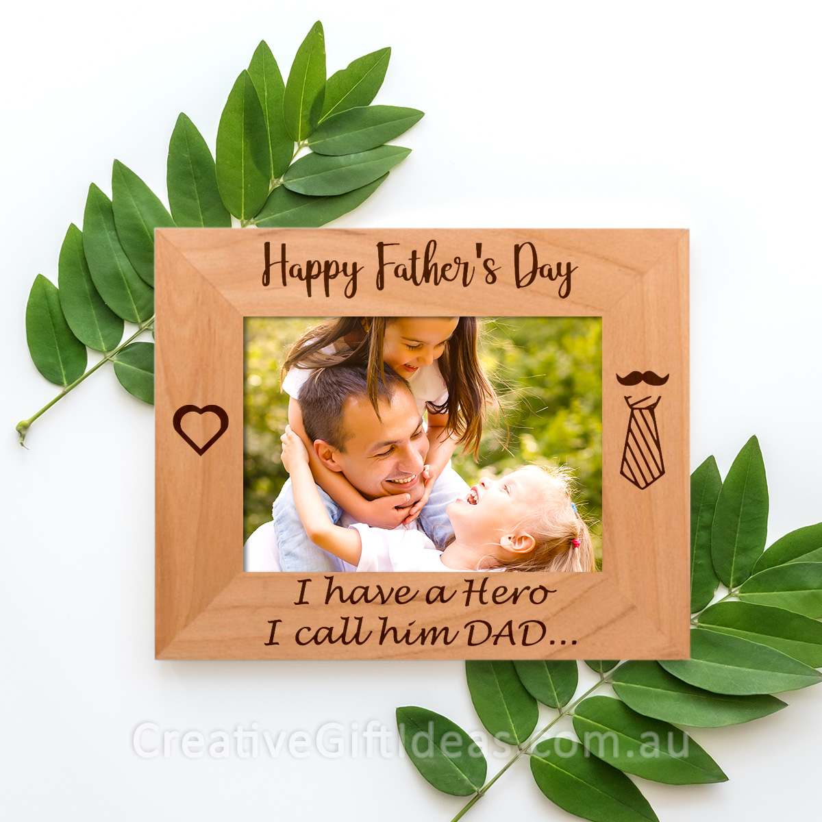 Personalised Happy Father's Day Photo Frame