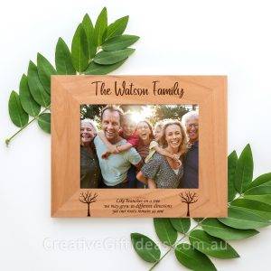 Personalised Family Tree Photo Frame