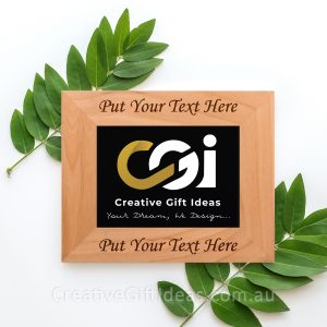 Personalised Custom Wooden Photo Frame